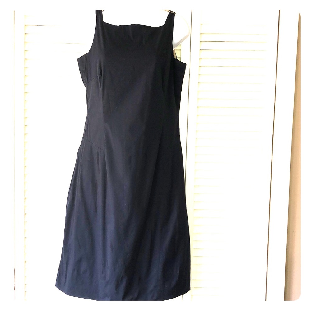 Gap shift dress in navy blue